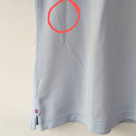 Helly Hansen Women's Light Golf / Tennis Blue Polo Shirt - Size Large - Picture 8 of 8